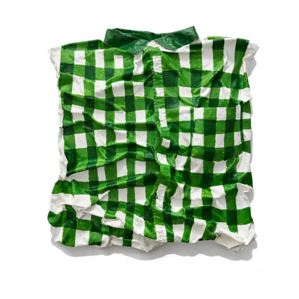 Thick Skin Moss Gingham