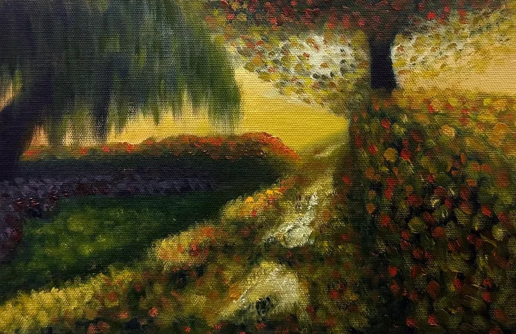 Golden Twilight Pathway