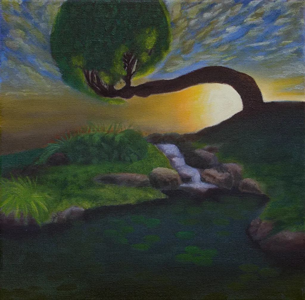 Curved Horizon
