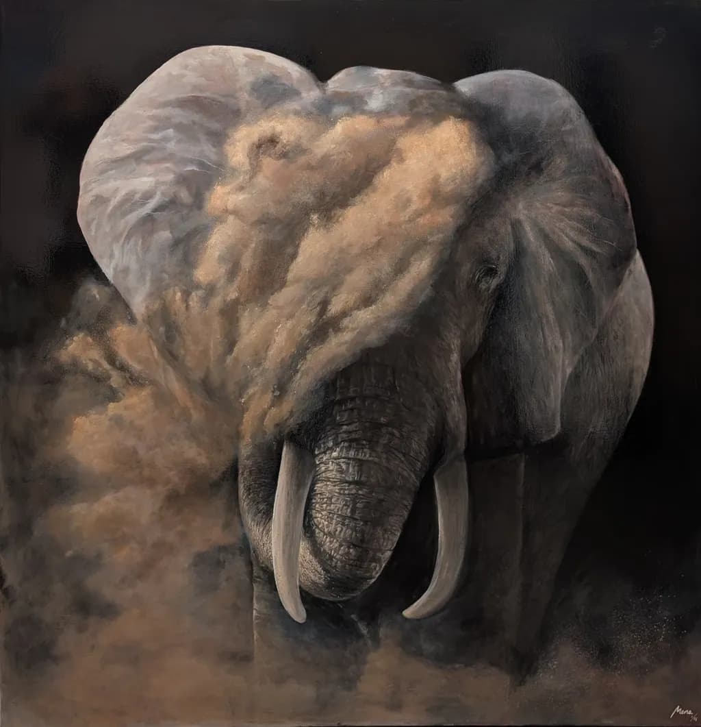 Duststorm Elephant
