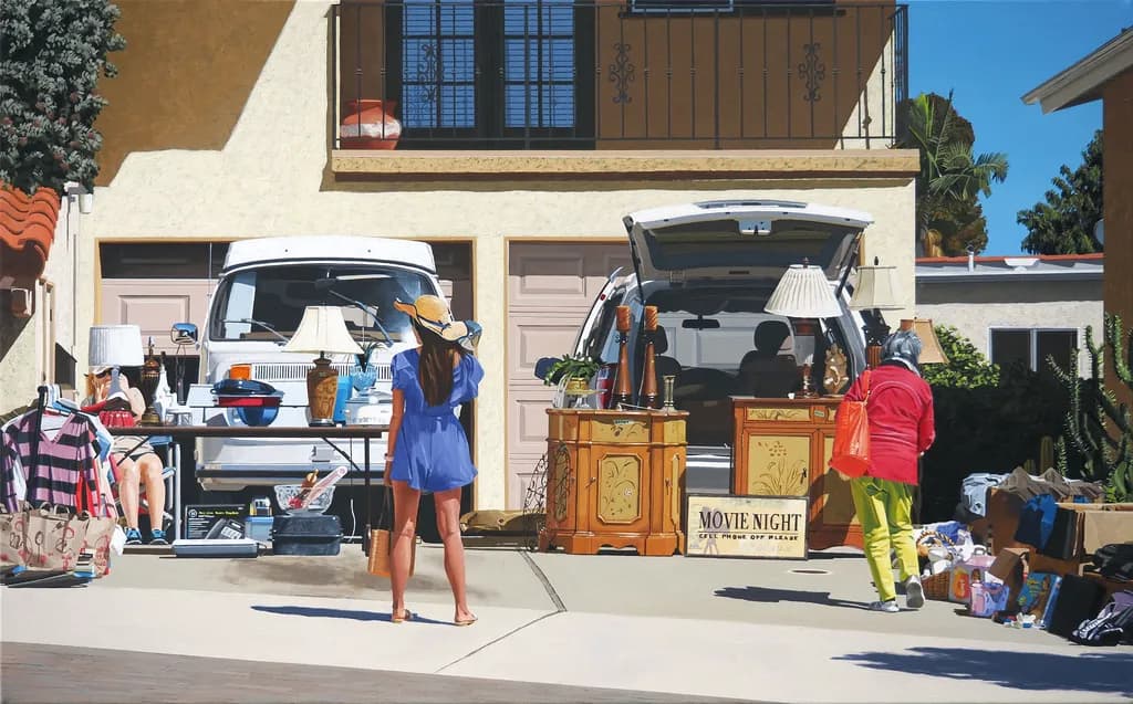 Garage Sale Scene