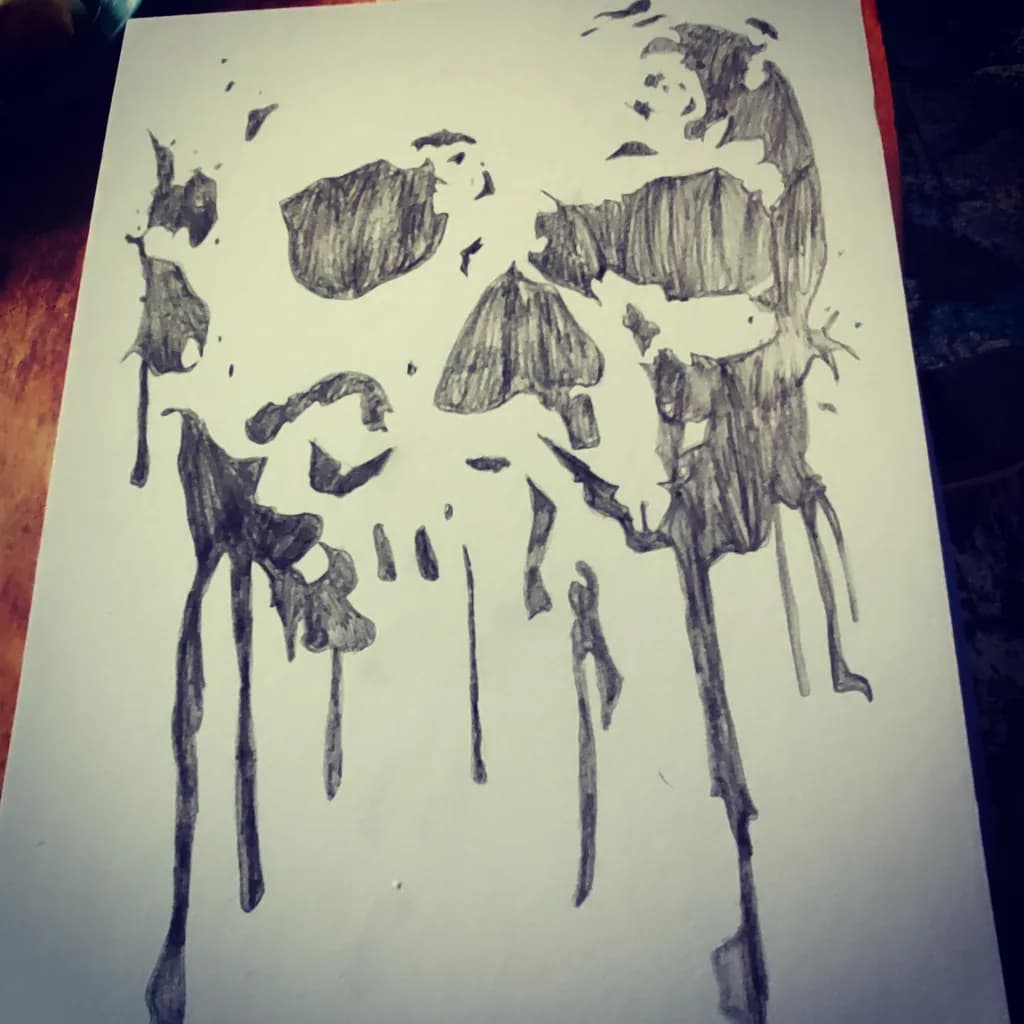 Dripping Skull