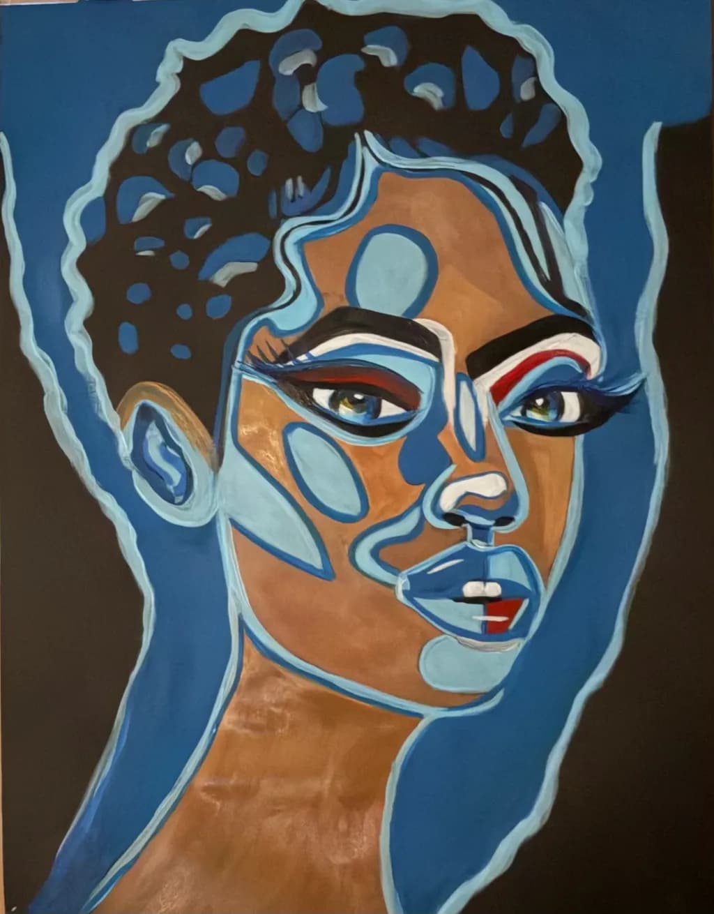 Blue Contours