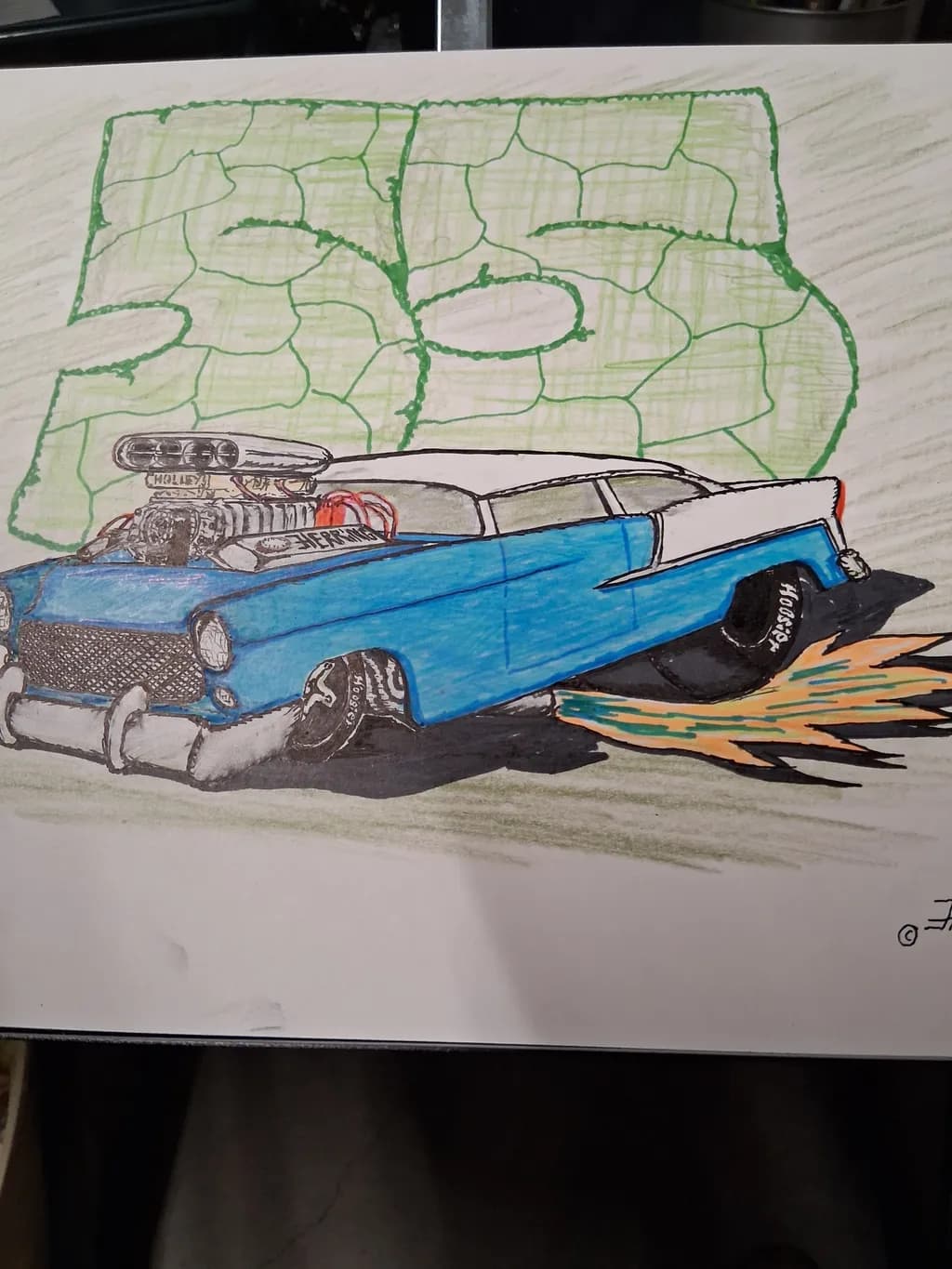 Flaming Hot Rod