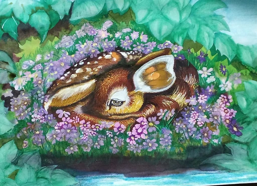 Fawn in Bloom