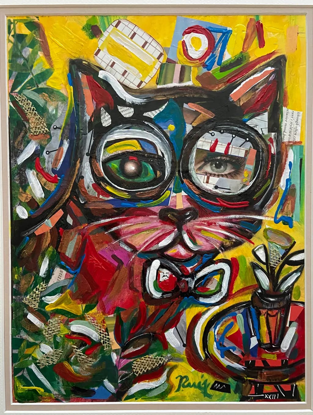Spectral Cat Portrait