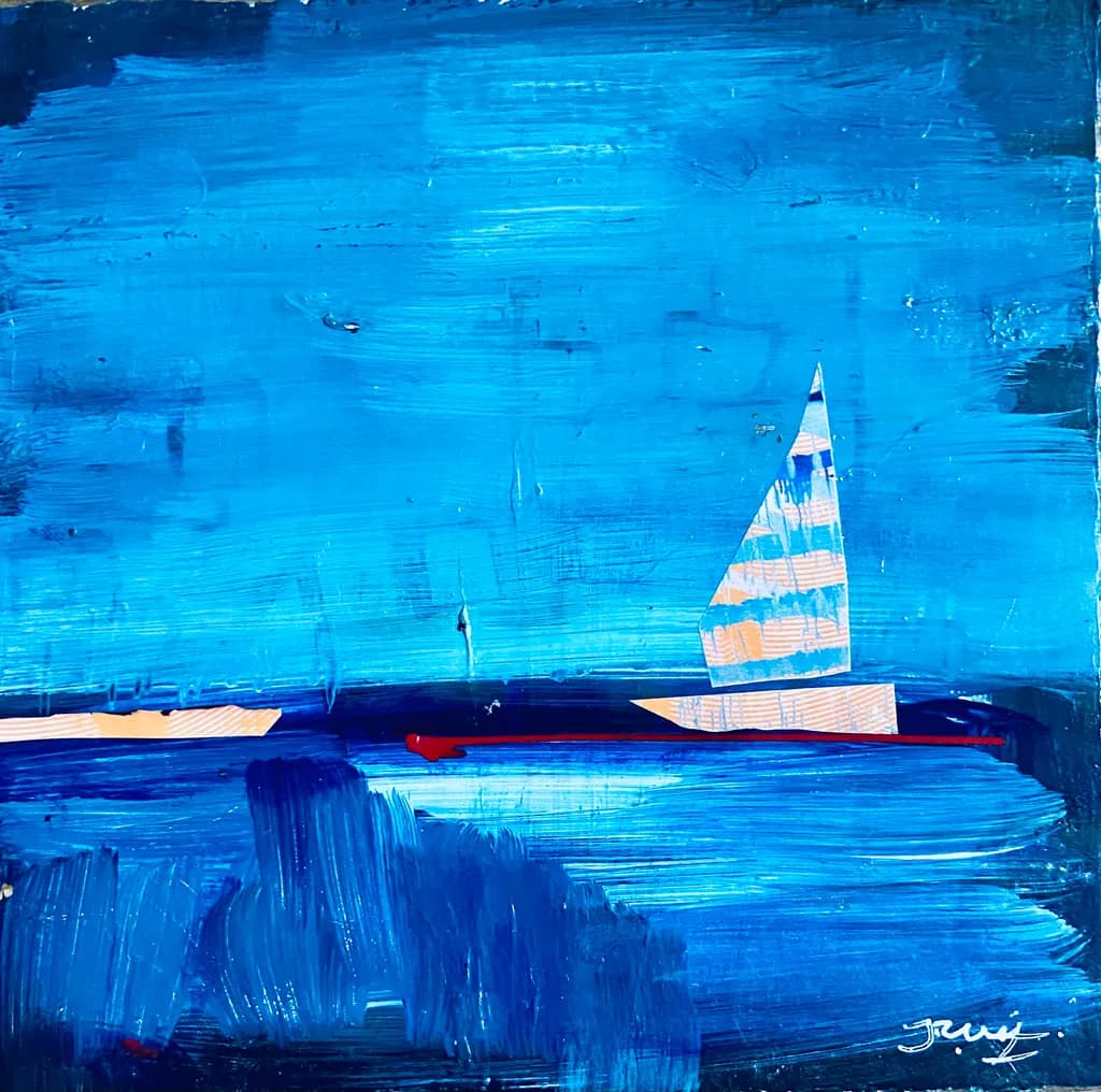 Blue Horizon Sailboat