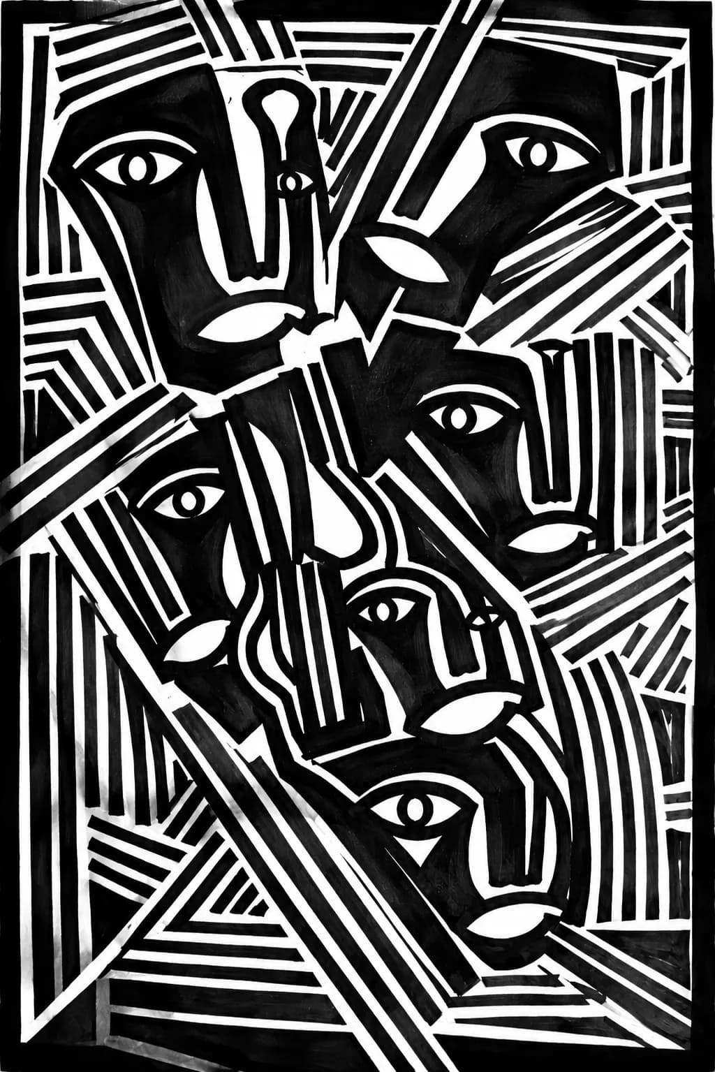 Fragmented Faces