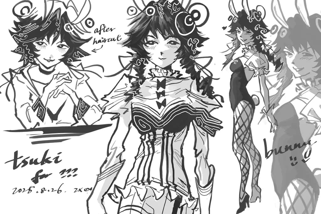Tsuki Bunny Ensemble