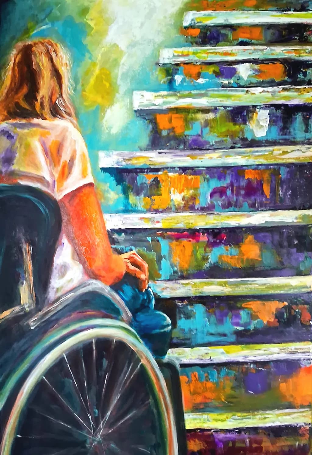 Wheelchair Stairs Challenge