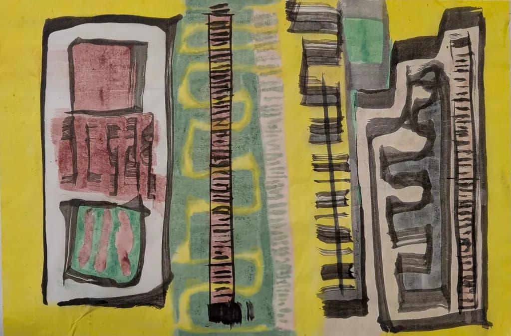 Abstract Cityscape