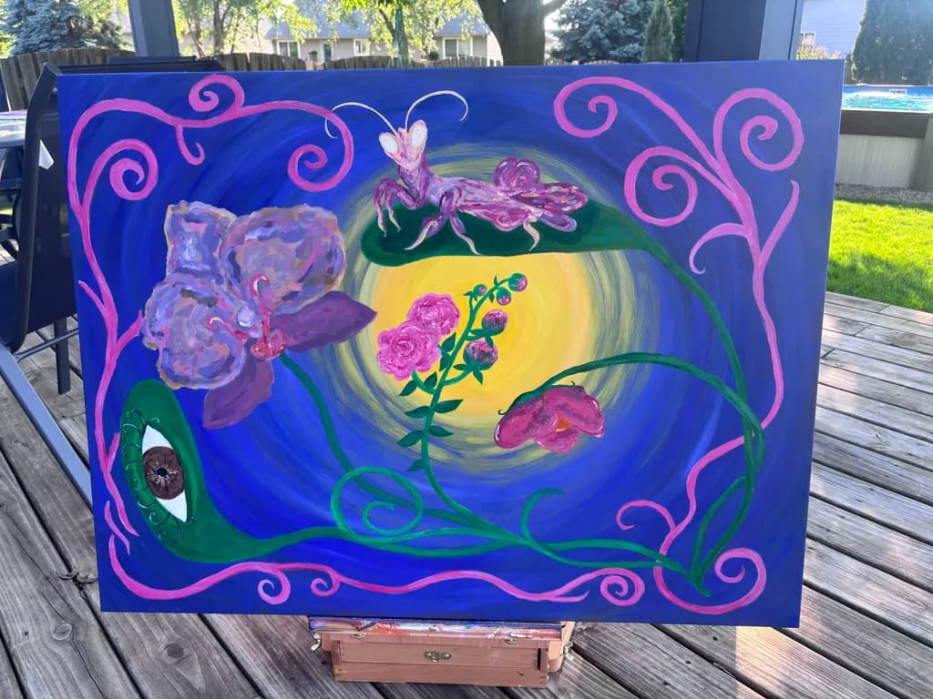 Luminous Bloomscape