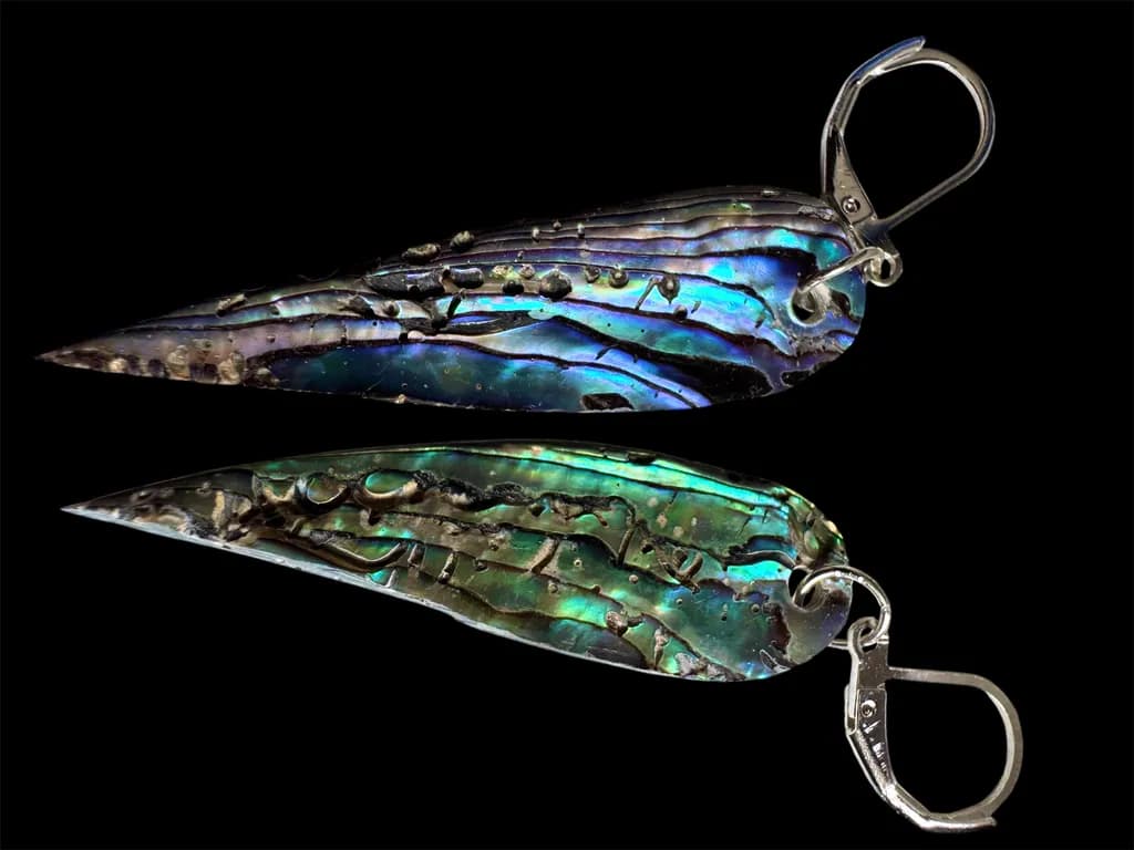 Iridescent Abalone Drops