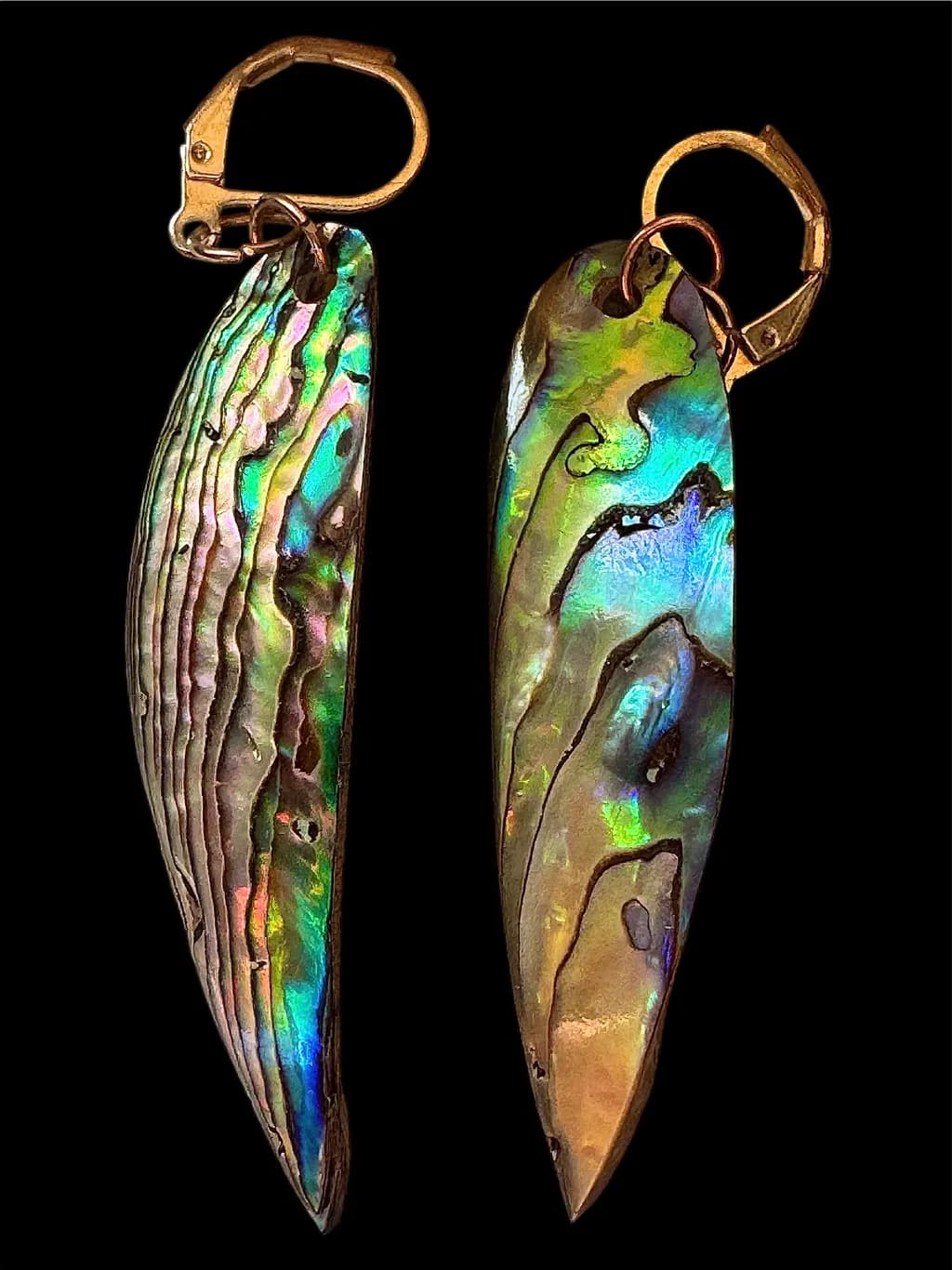 Iridescent Abalone Drops