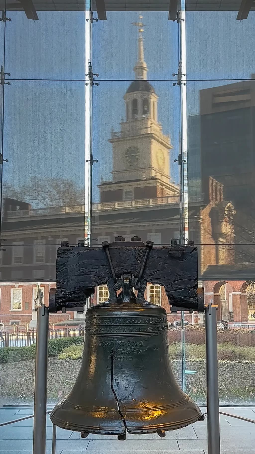 The Liberty Bell and Independence Hall