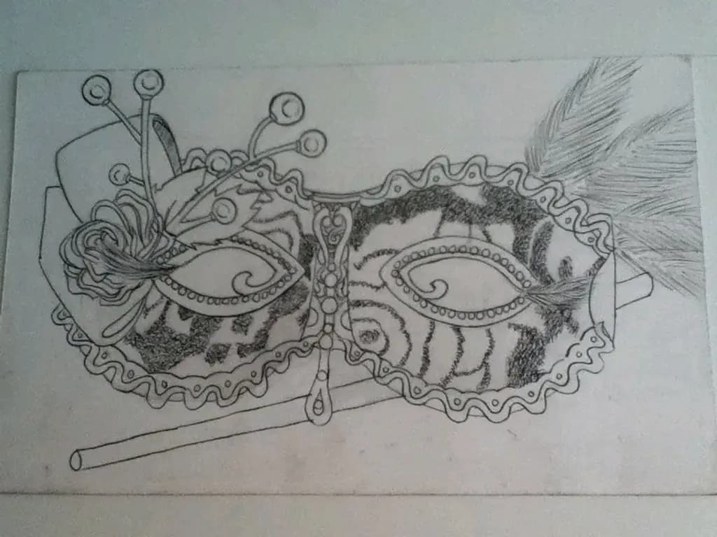 Ornate Masquerade Mask