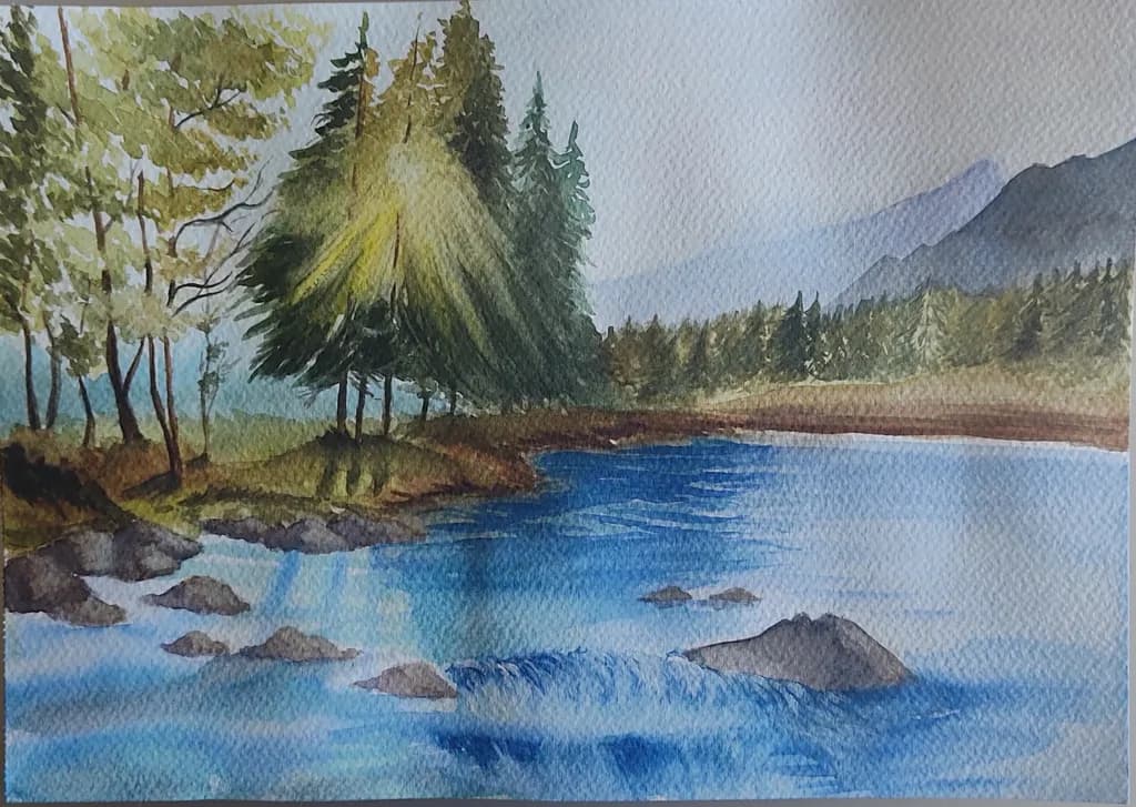 Sunlit Riverside