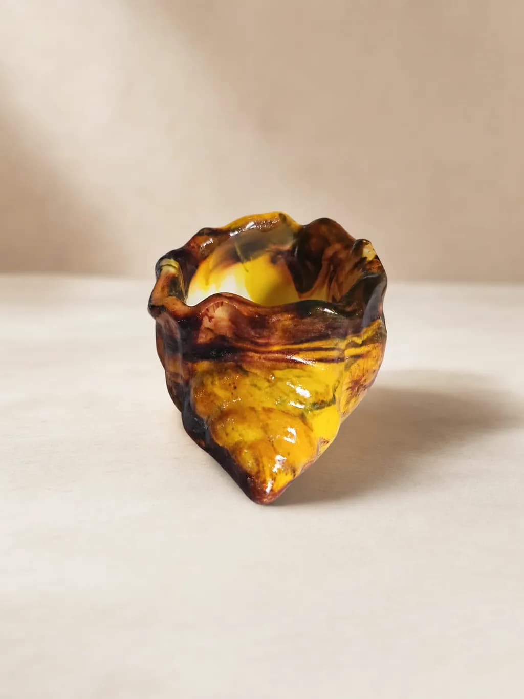 Molten Amber Vessel