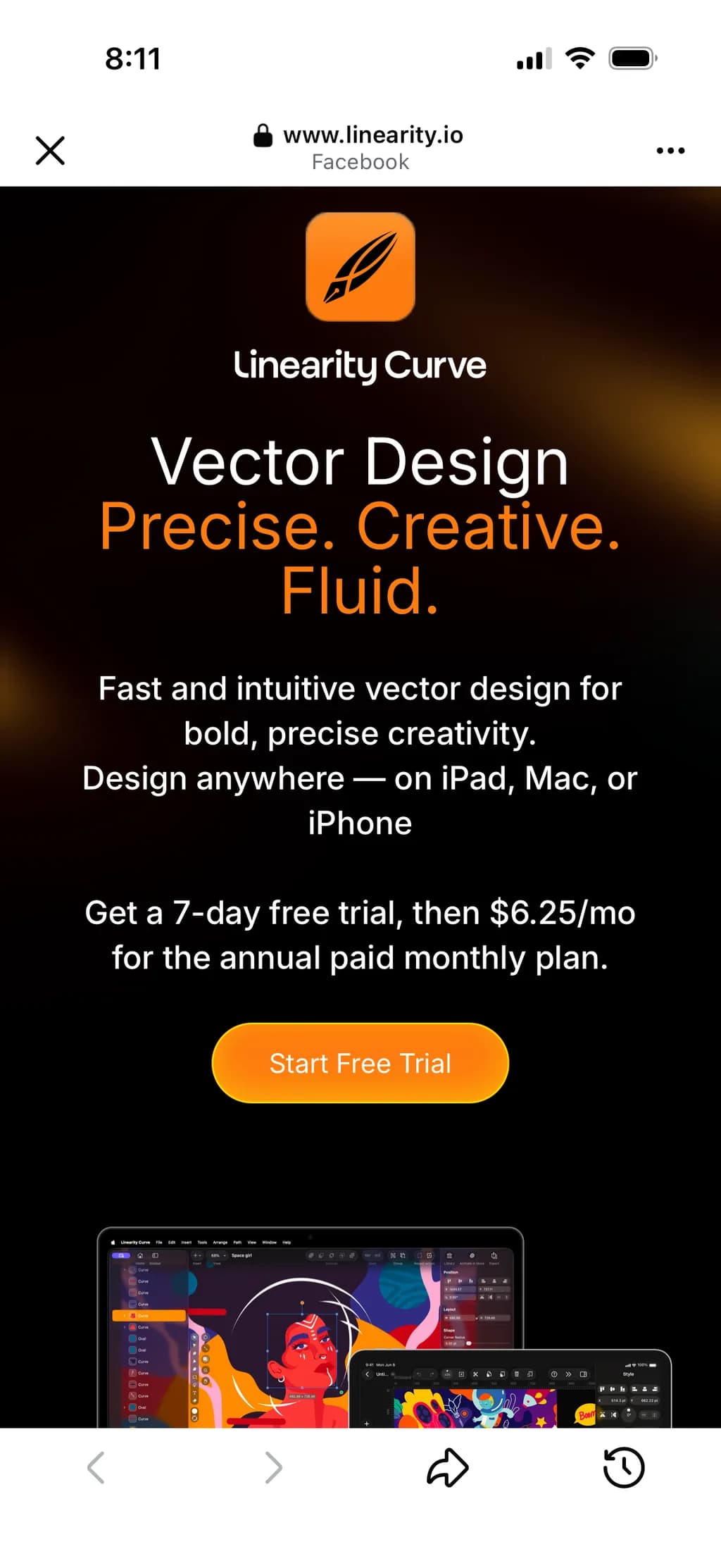 Vector Design Fluidity