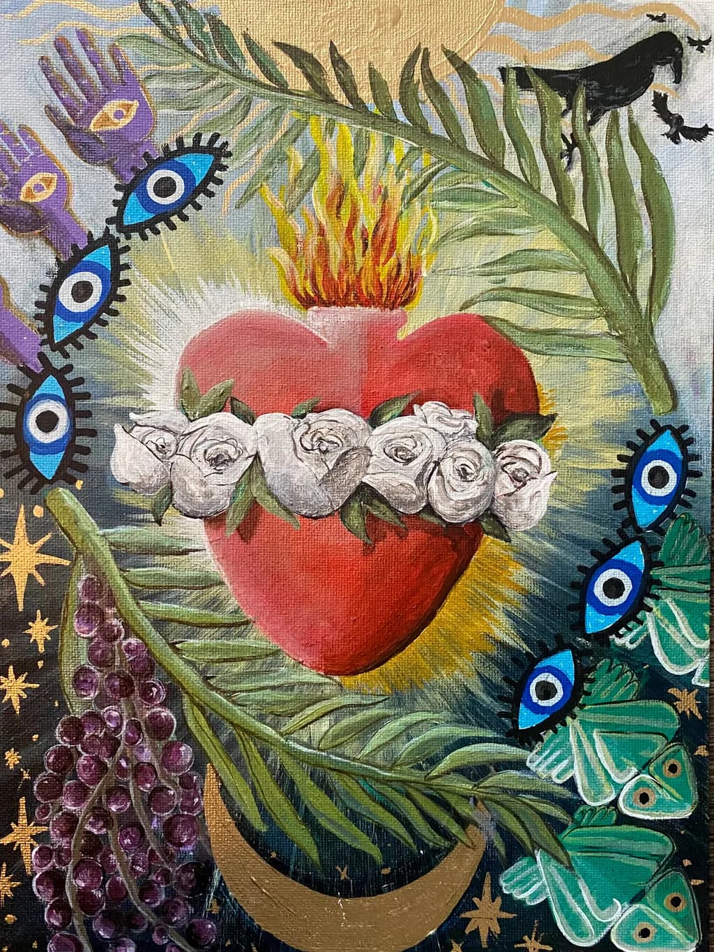 Flaming Heart Vision