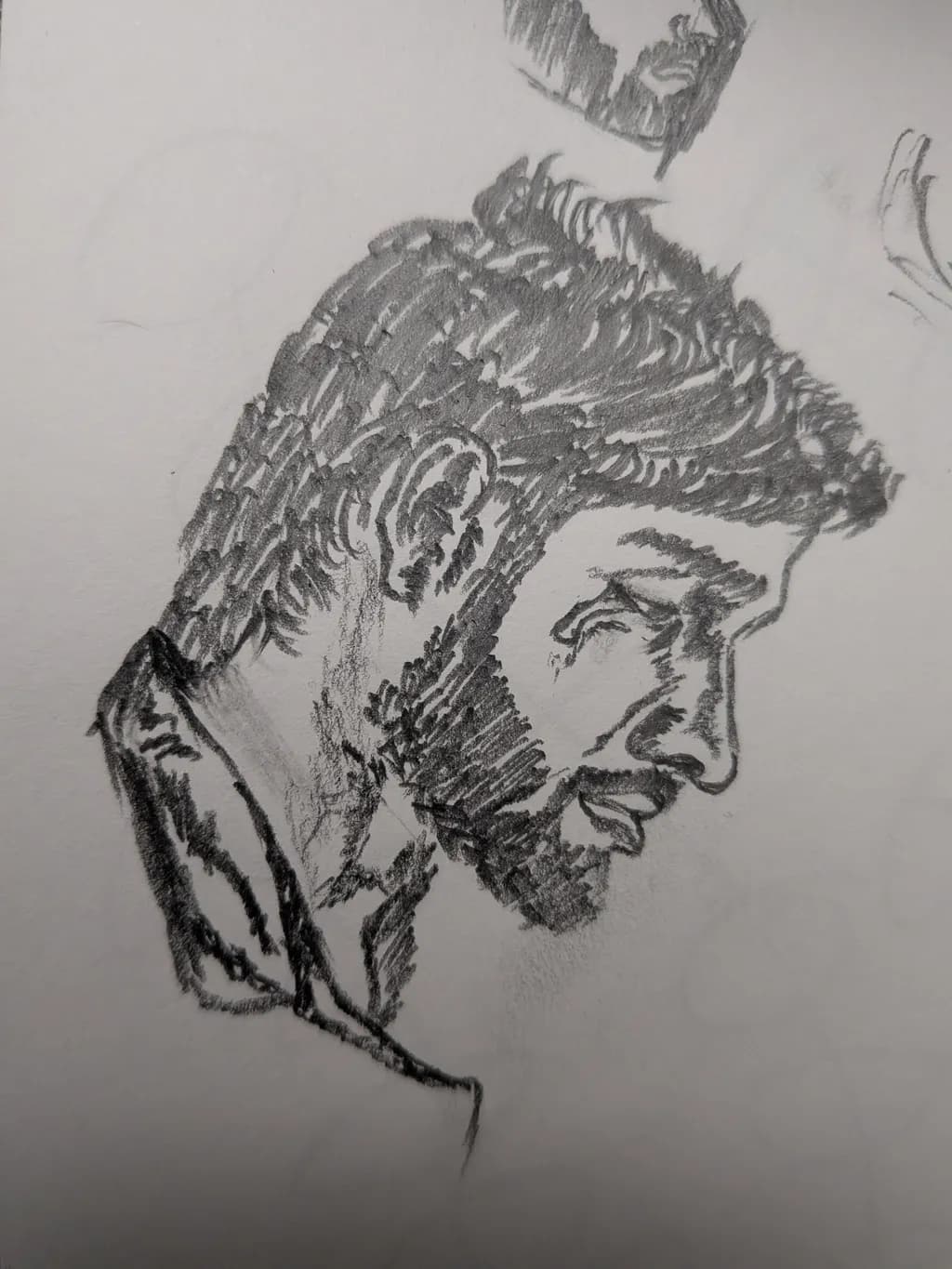 Profile in Pencil