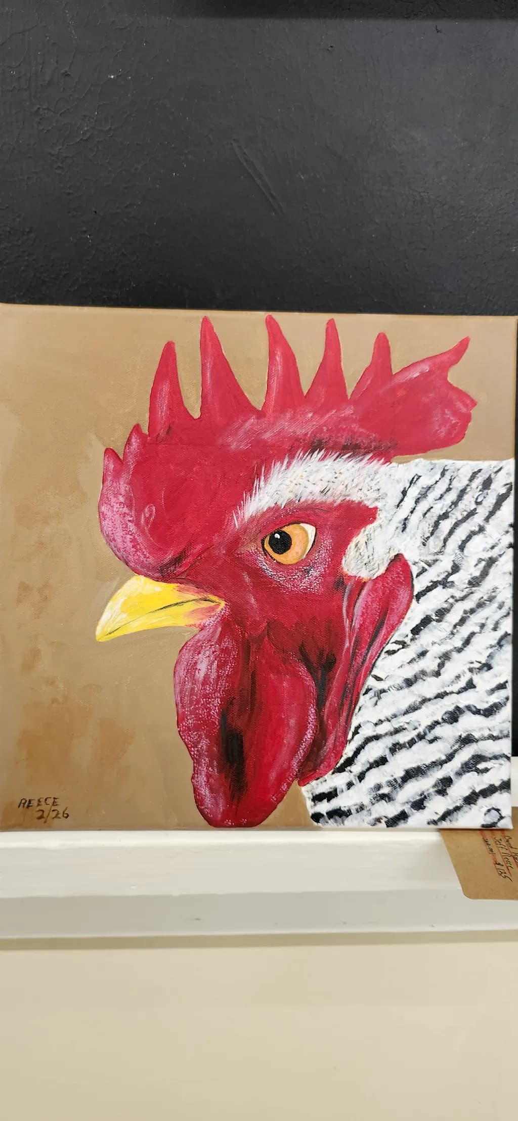 Barred Rooster Profile
