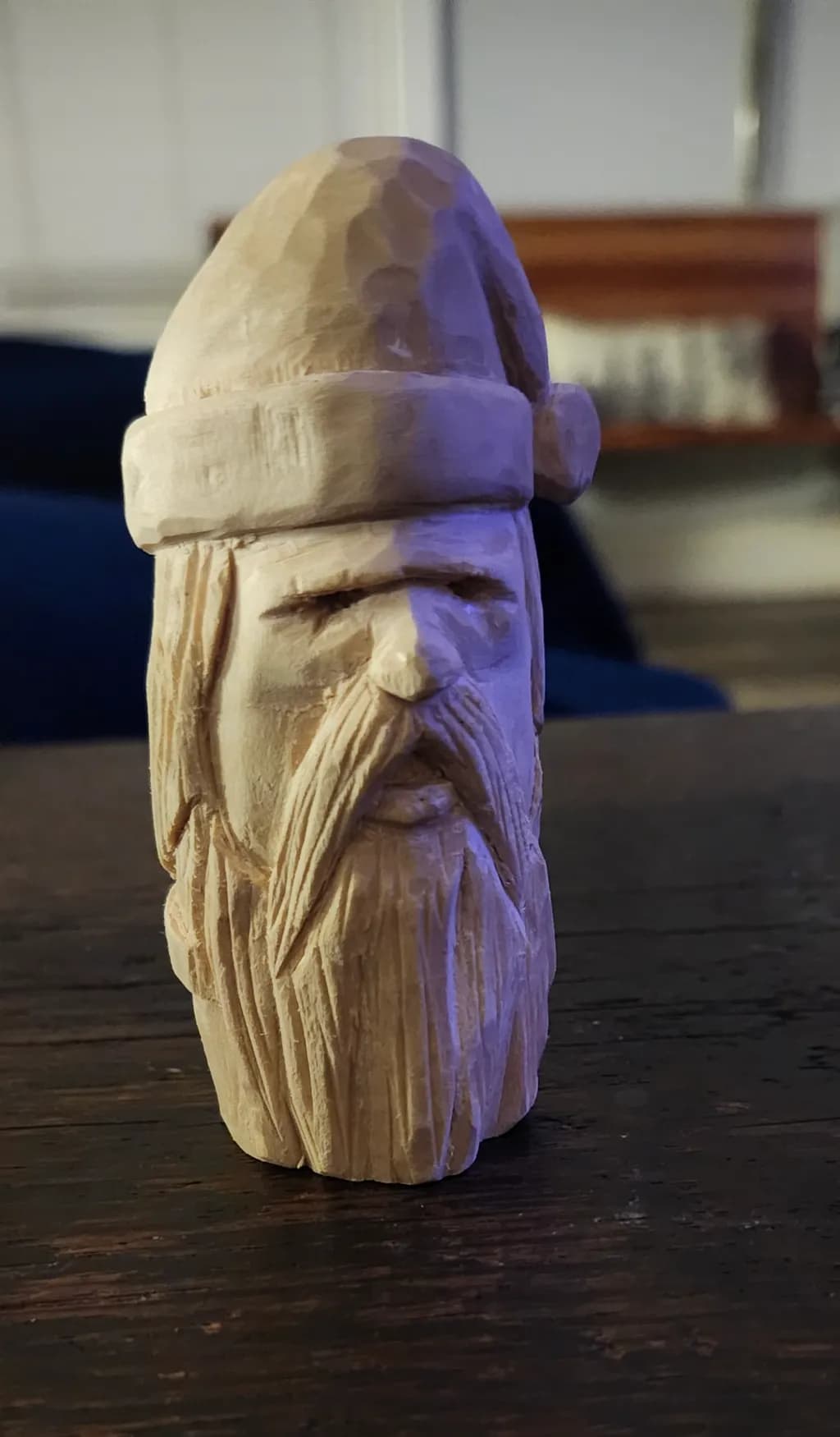 Bearded Santa Bust