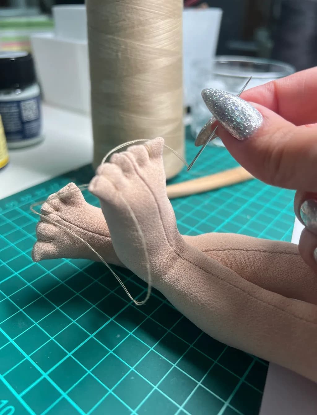 Soft Sculpted Feet