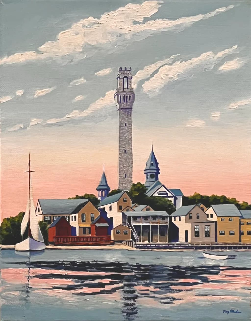 Harbor Tower Sunset