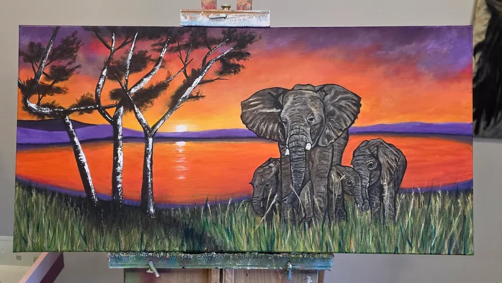 Savannah Sunset Herd