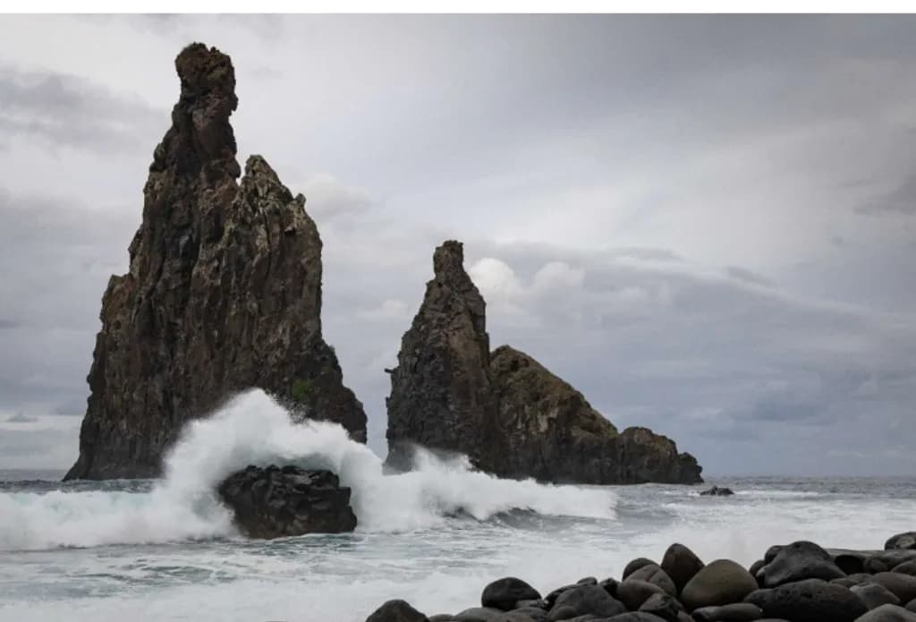Storm-Washed Rocks