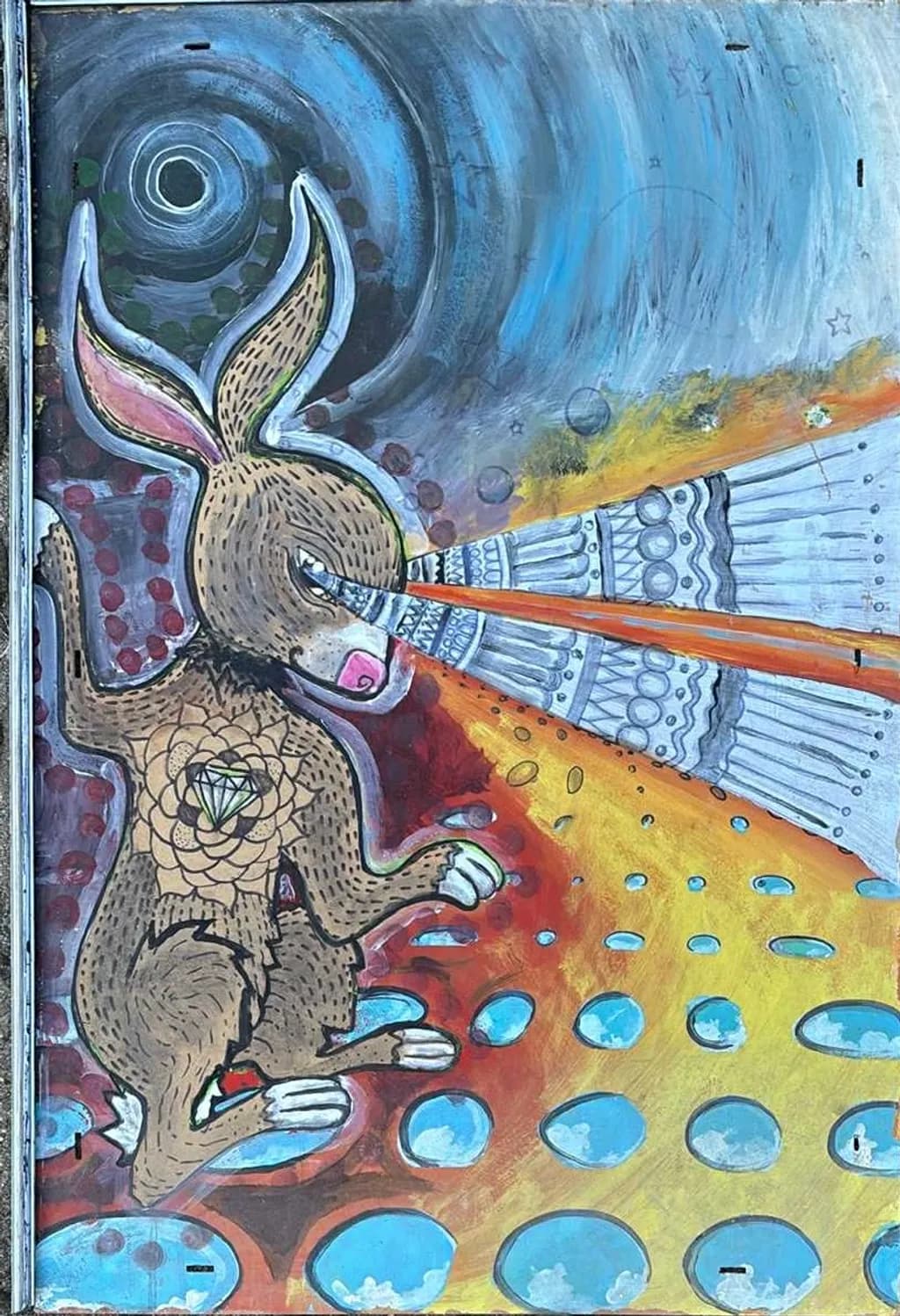 Laser Gaze Rabbit
