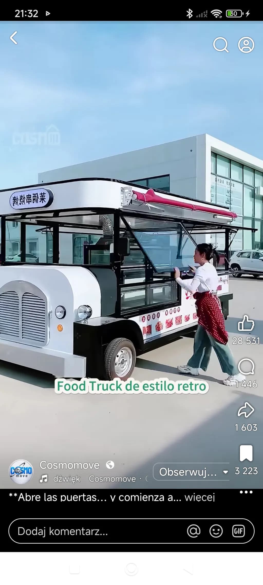 Retro Streetfood Van