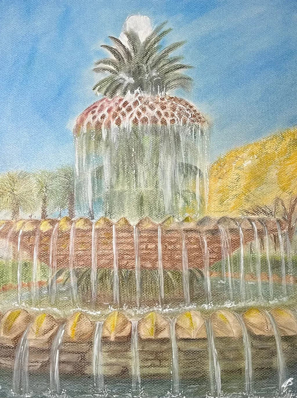 Pineapple Fountain