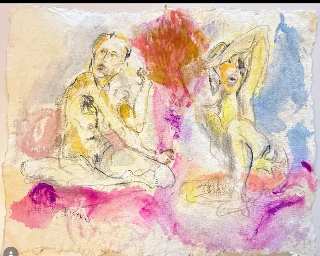 Contemplative Figures