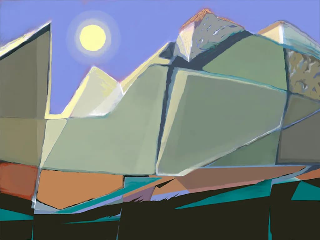 AZ Abstract Landscape