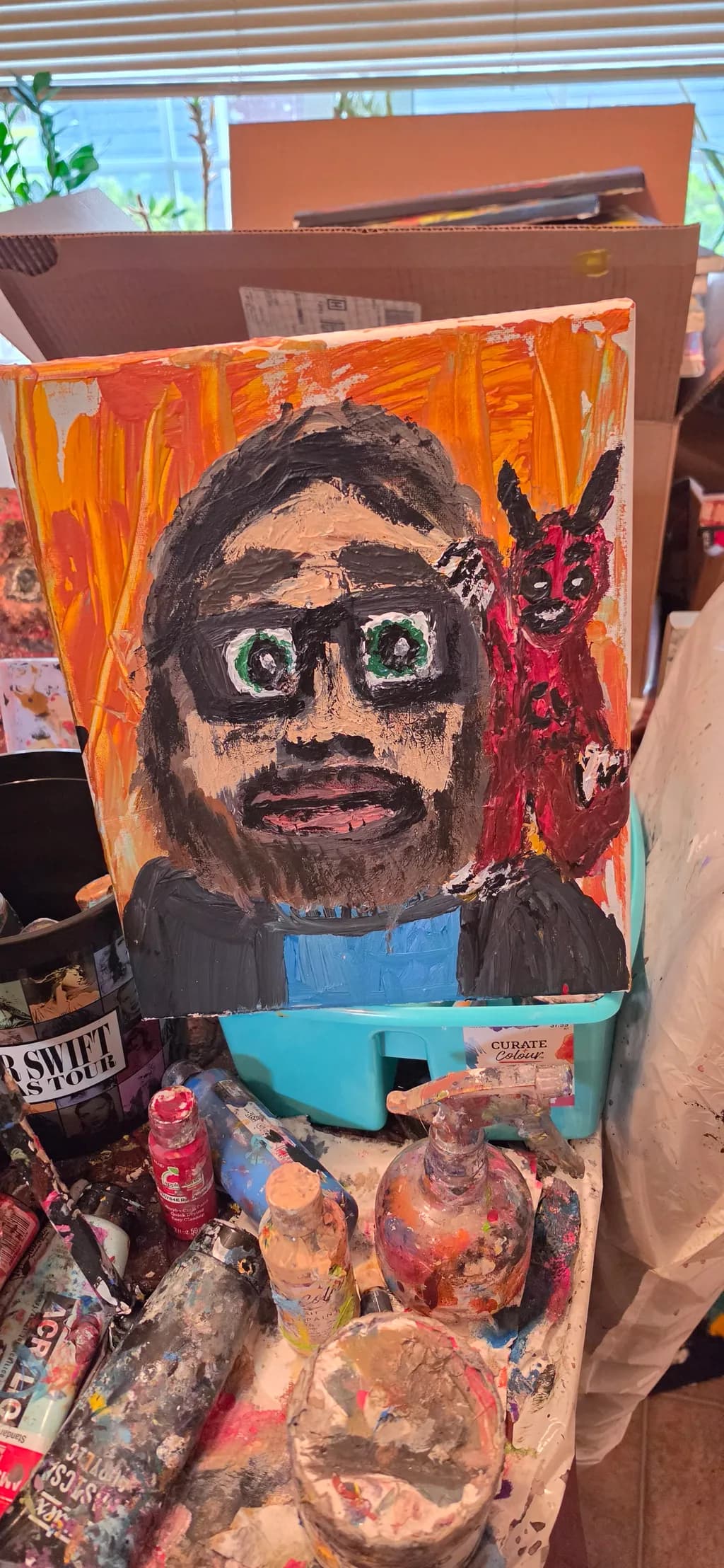 Glasses and Creature