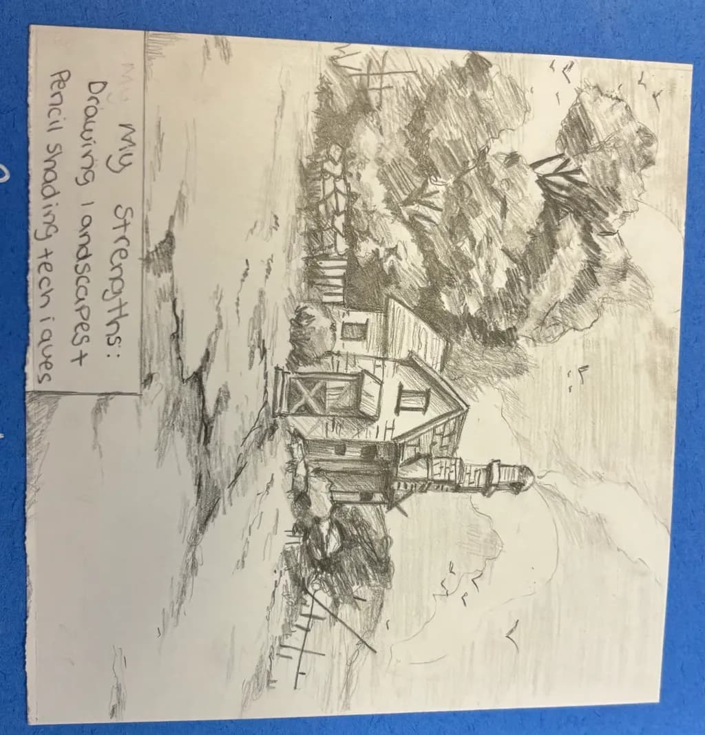 Coastal Cottage Sketch