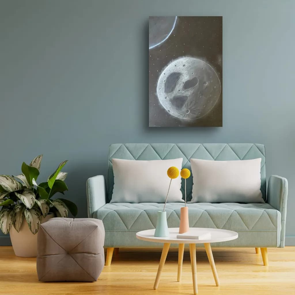Moonlit Craters