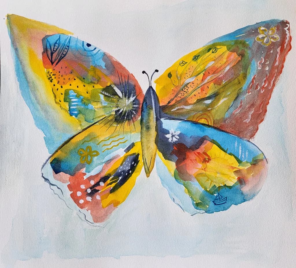 Colorburst Butterfly