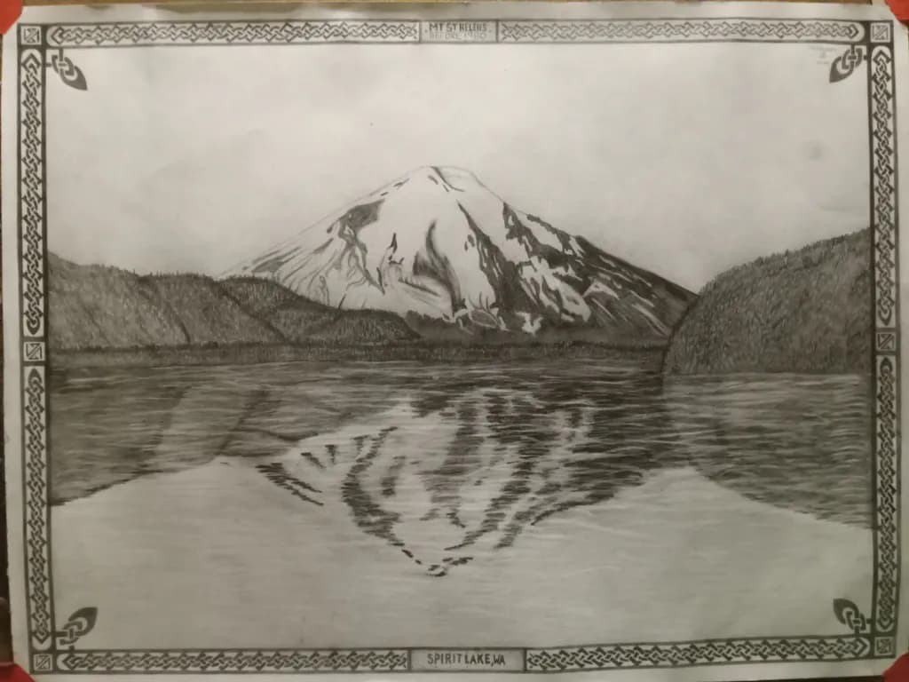 Spirit Lake Reflection