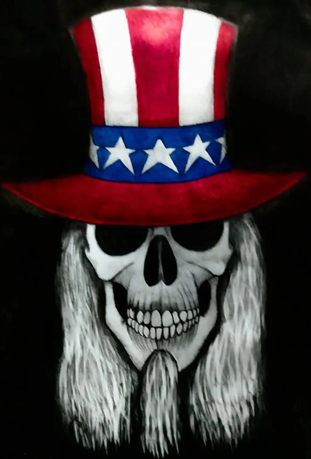 Patriotic Skull