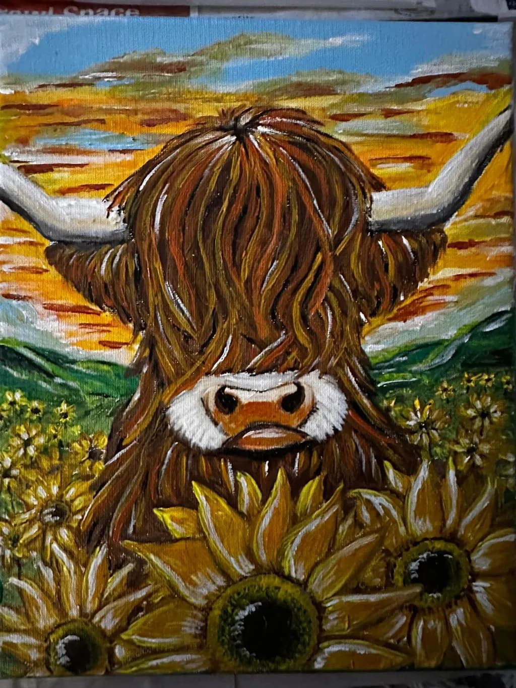 Golden Highlands Bull