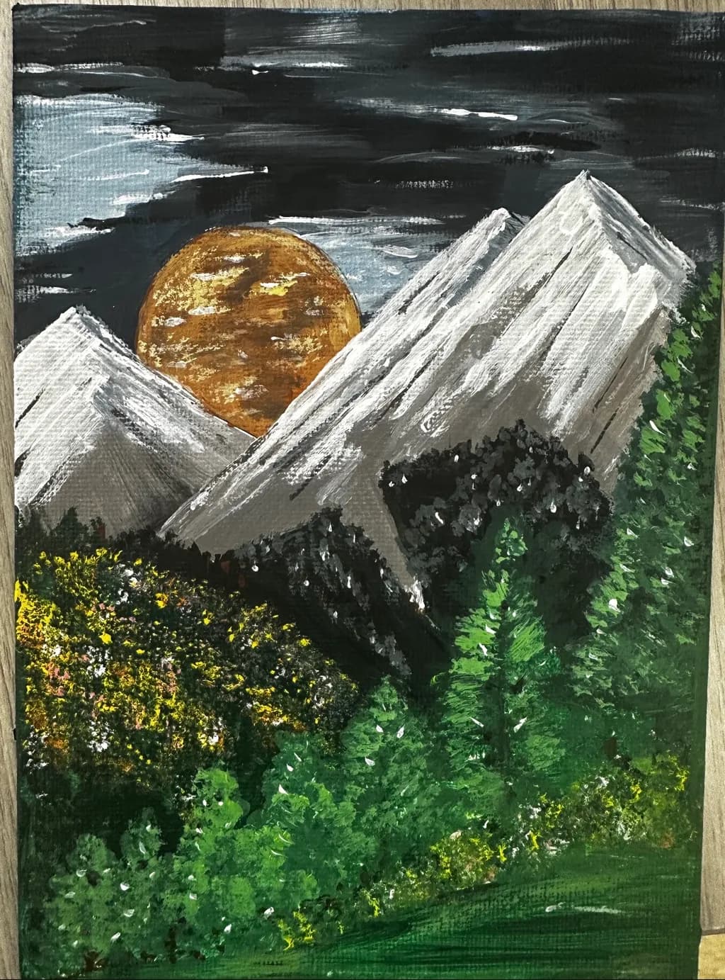 Moonlit Peaks