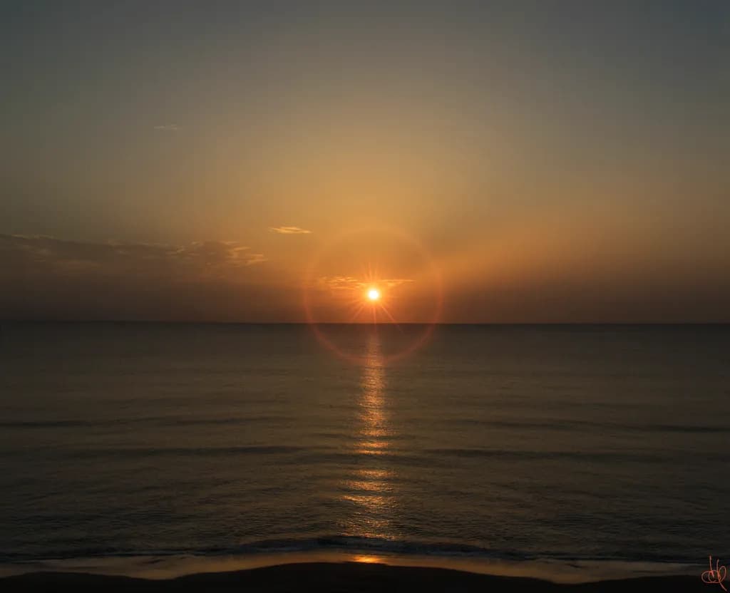 Melbourne Shore Sunrise Panorama
