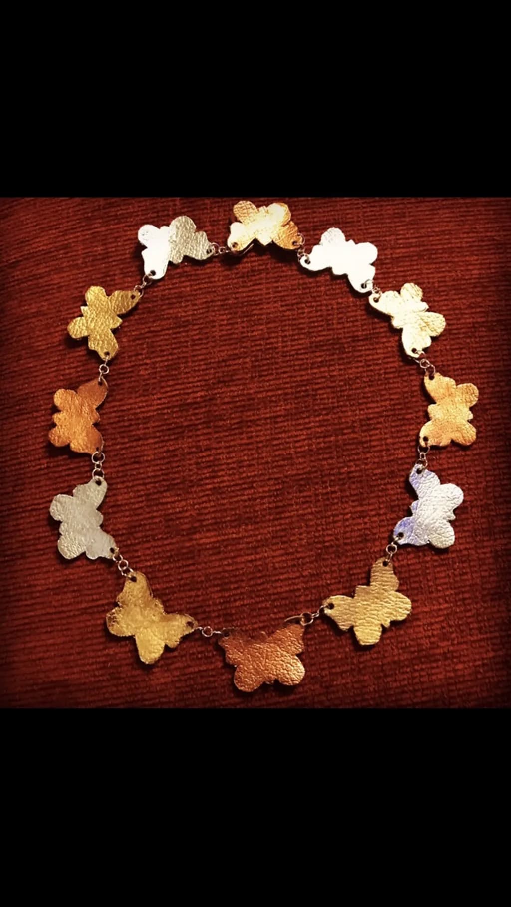 Golden Butterfly Chain