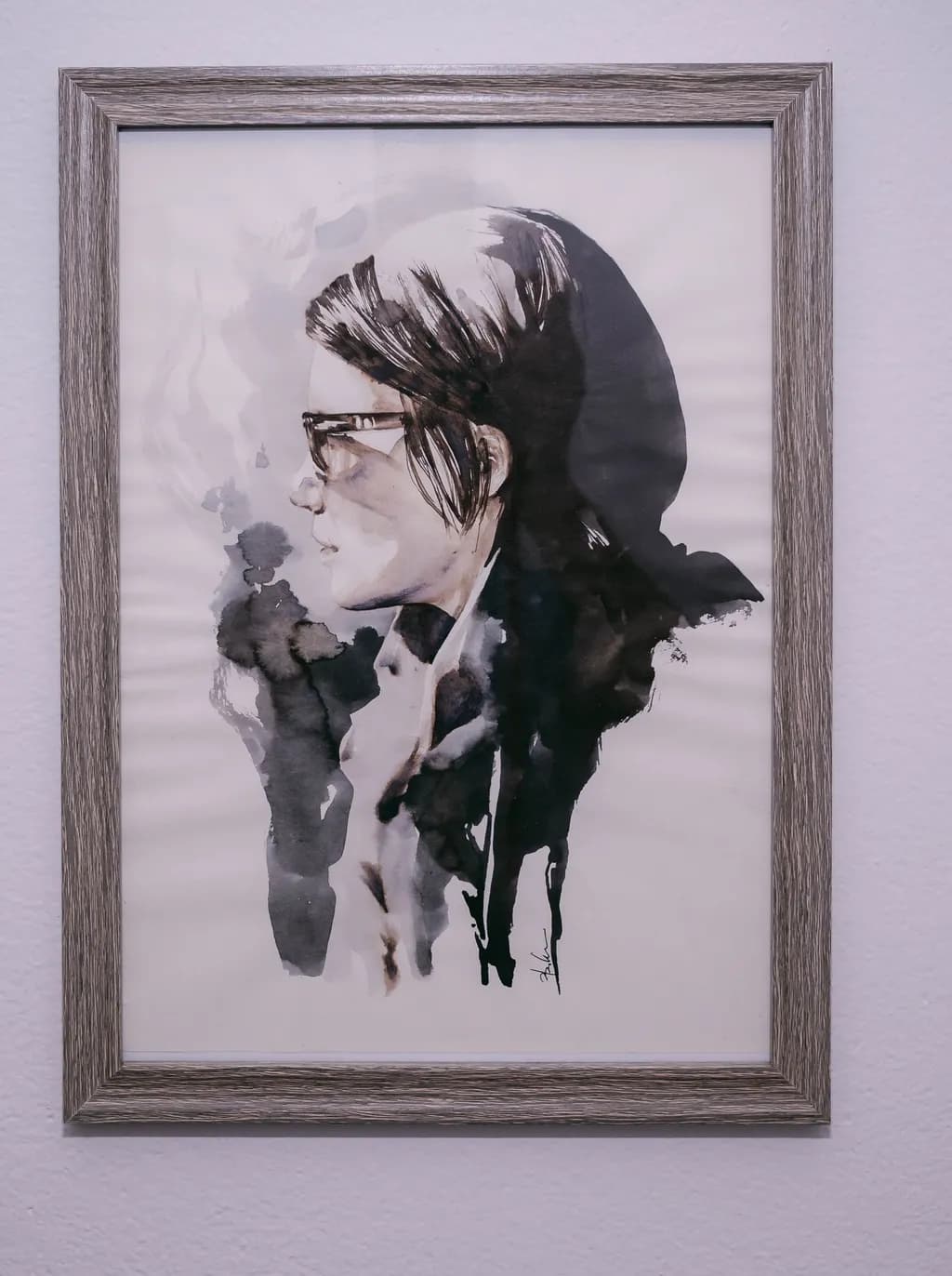Contemplation in Ink