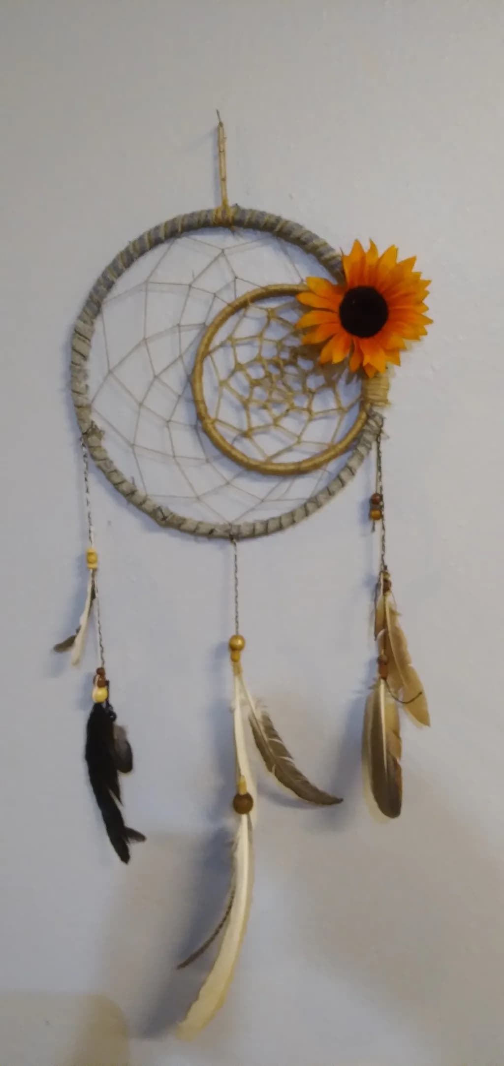 Sunflower Harmony Dreamcatcher