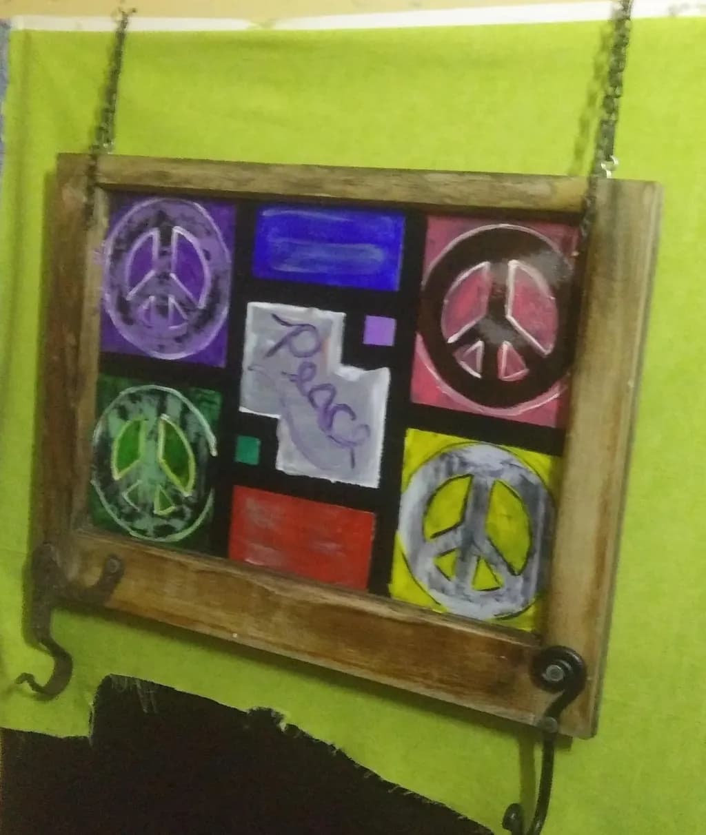 Colorful Peace Patchwork