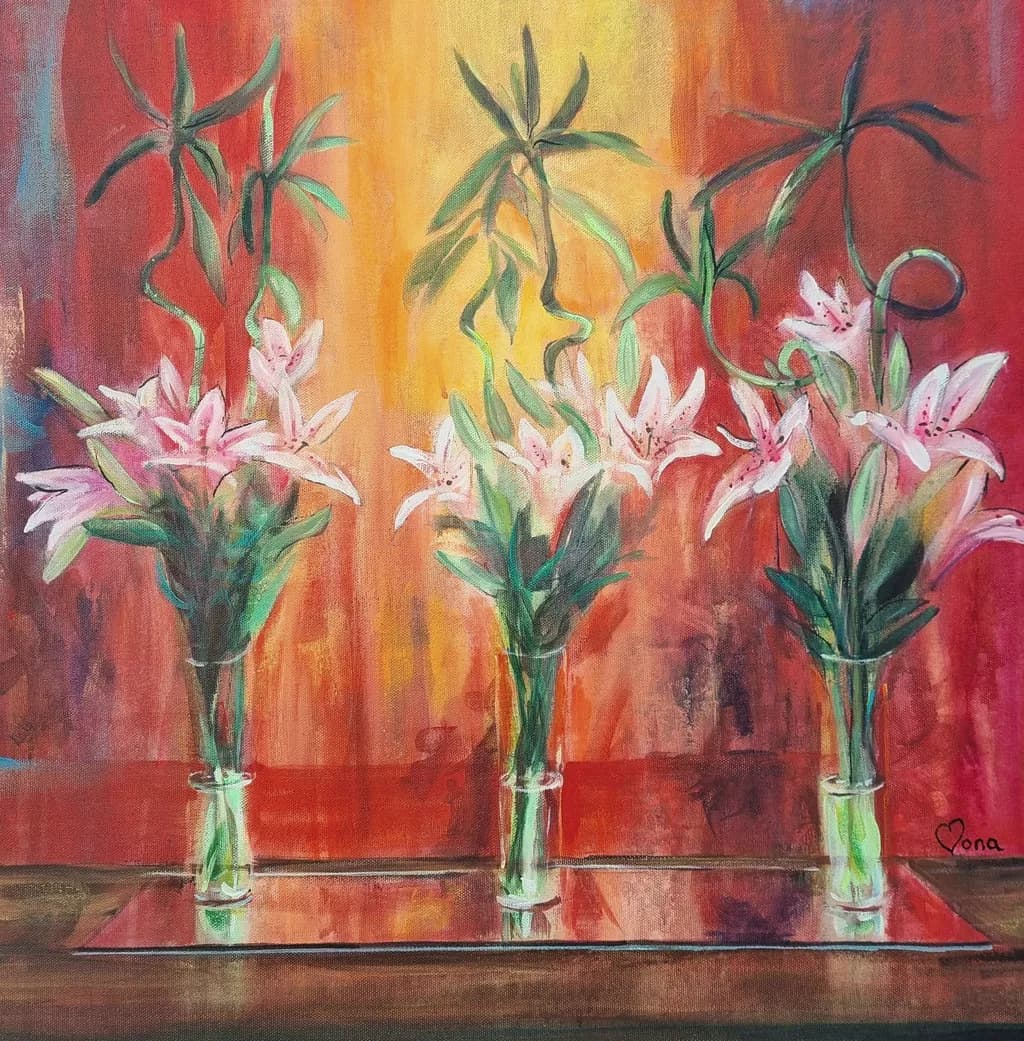 Trio of Lilies